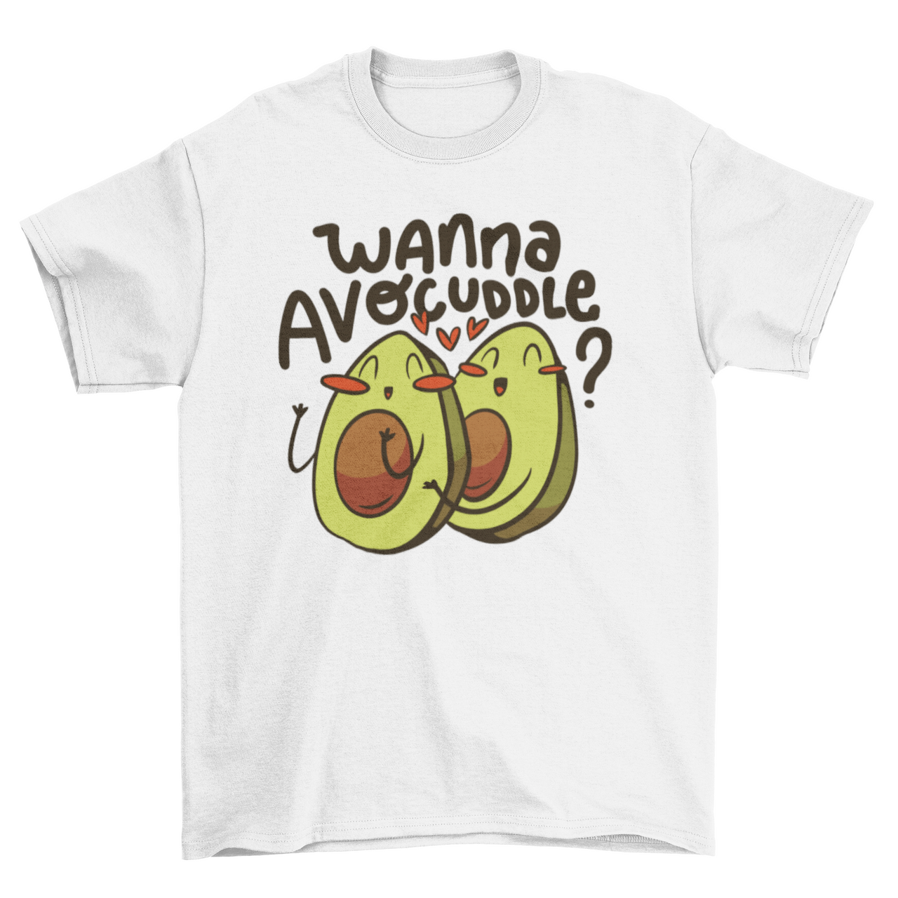 Happy avocado cartoon food t-shirt - Mercantile Mountain