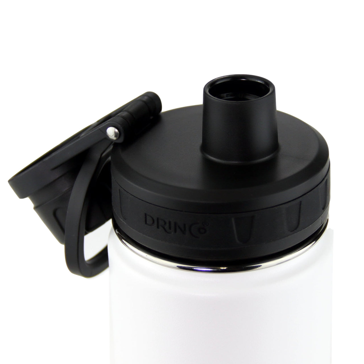 DRINCO® 22oz Stainless Steel Sport Water Bottle - Artic White - Mercantile Mountain