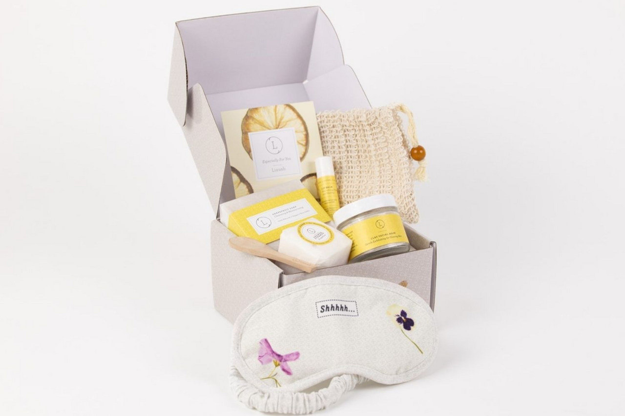 Natural Citrus Bath & Body Skincare Set, A Thoughtful & "Thinking of You" Gift - Mercantile Mountain