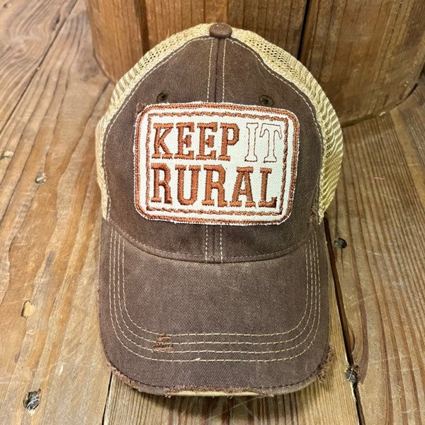 Keep It Rural Hat - Mercantile Mountain