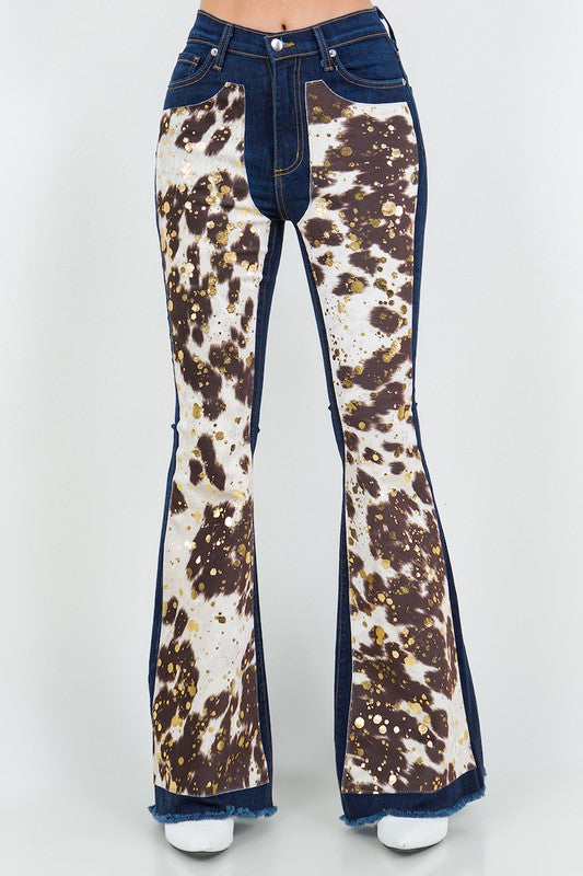 Rodeo Bell Bottom Jean in Dark Denim - Mercantile Mountain