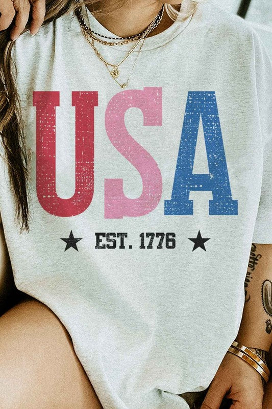 USA GRAPHIC TEE - Mercantile Mountain