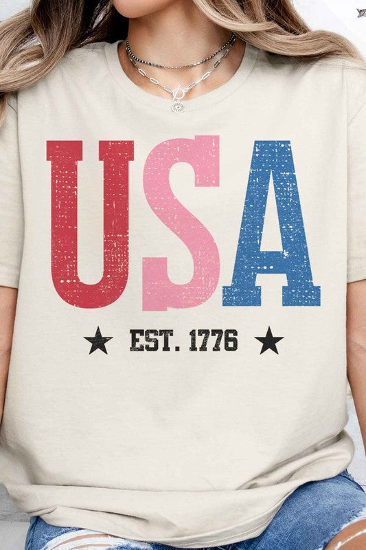 USA GRAPHIC TEE - Mercantile Mountain