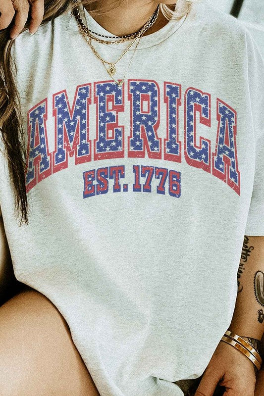 AMERICA GRAPHIC TEE - Mercantile Mountain