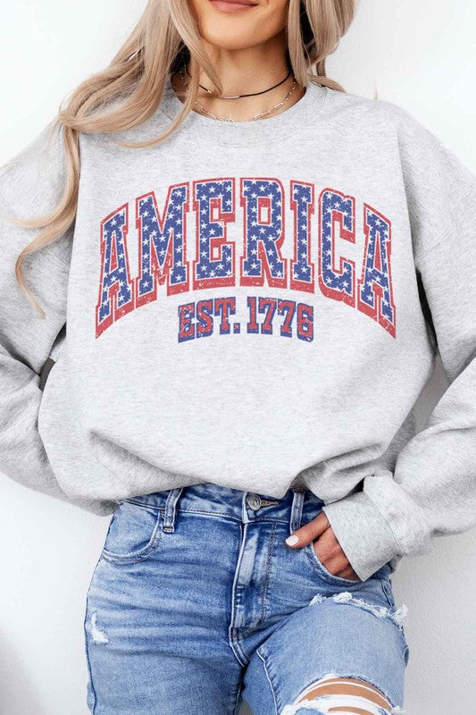 AMERICA GRAPHIC SWEATSHIRT - Mercantile Mountain