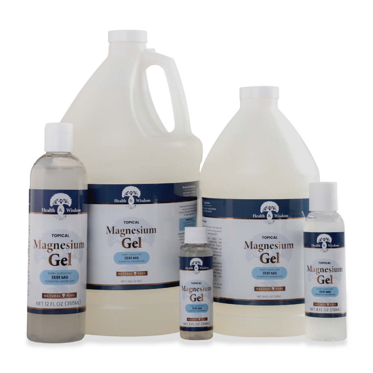 Health and Wisdom Magnesium Gel - Mercantile Mountain