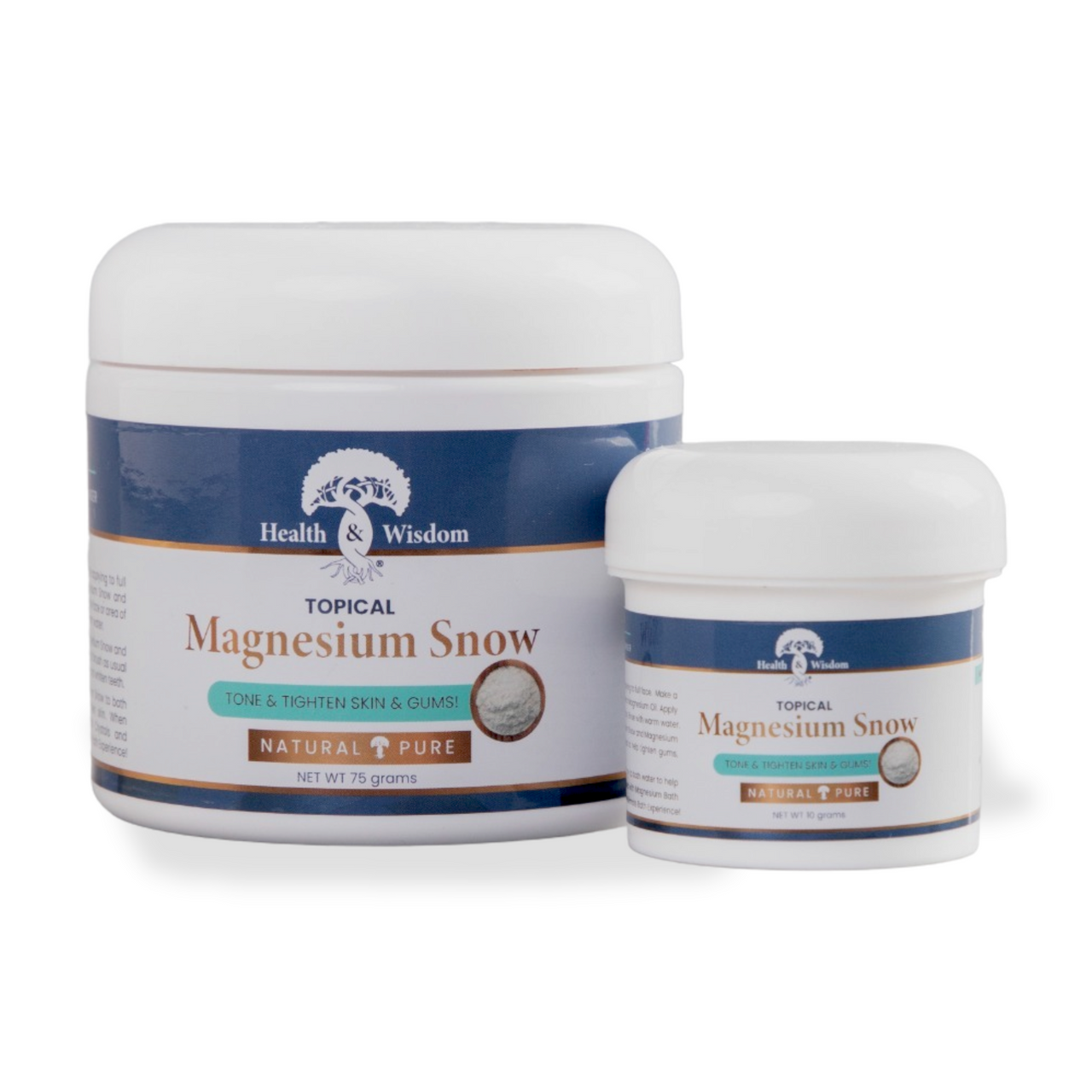 Health and Wisdom Magnesium Snow - Mercantile Mountain
