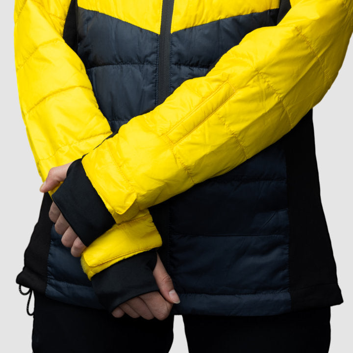 EcoDown Jacket - Women Yellow - Mercantile Mountain