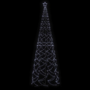 Christmas Cone Tree Cold White 1400 LEDs 5x16 ft - Mercantile Mountain