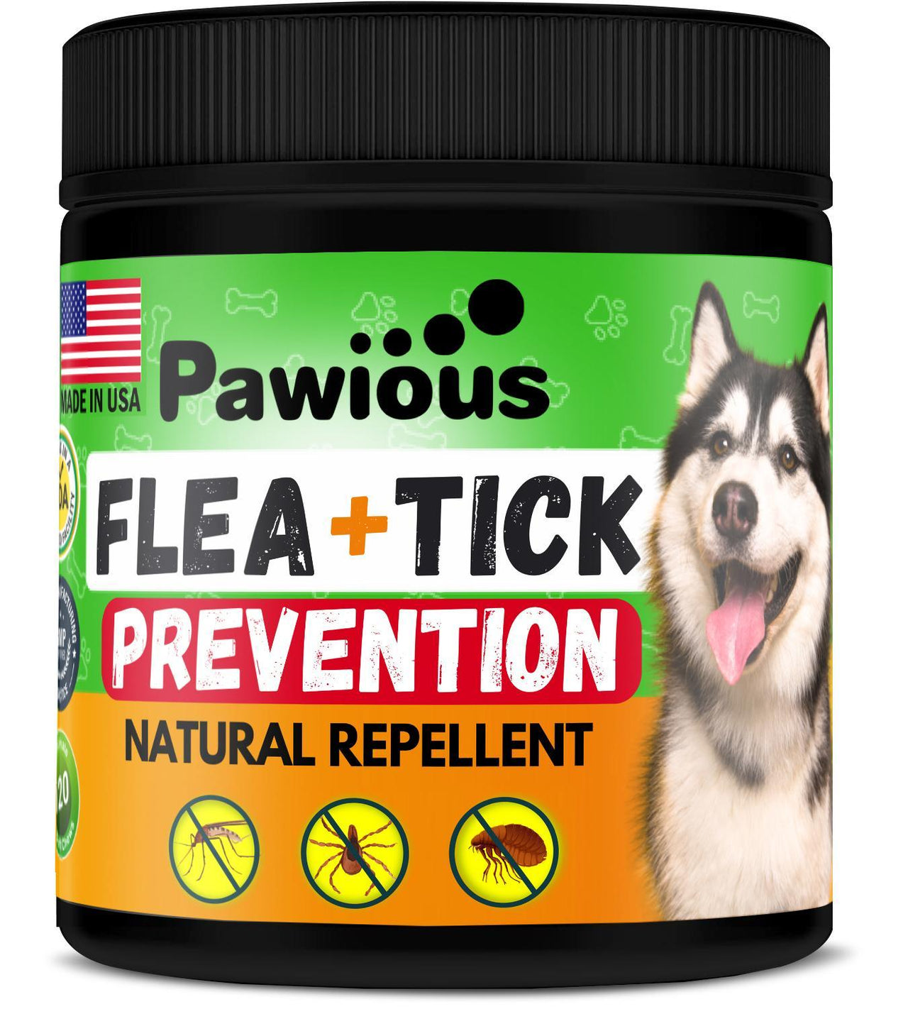 Flea and Tick Prevention for Dogs Chewables   Natural Dog Flea and - Mercantile Mountain