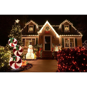 Peppermint Candy Christmas Lighted LED Indoor Outdoor Holiday Decoration - Mercantile Mountain
