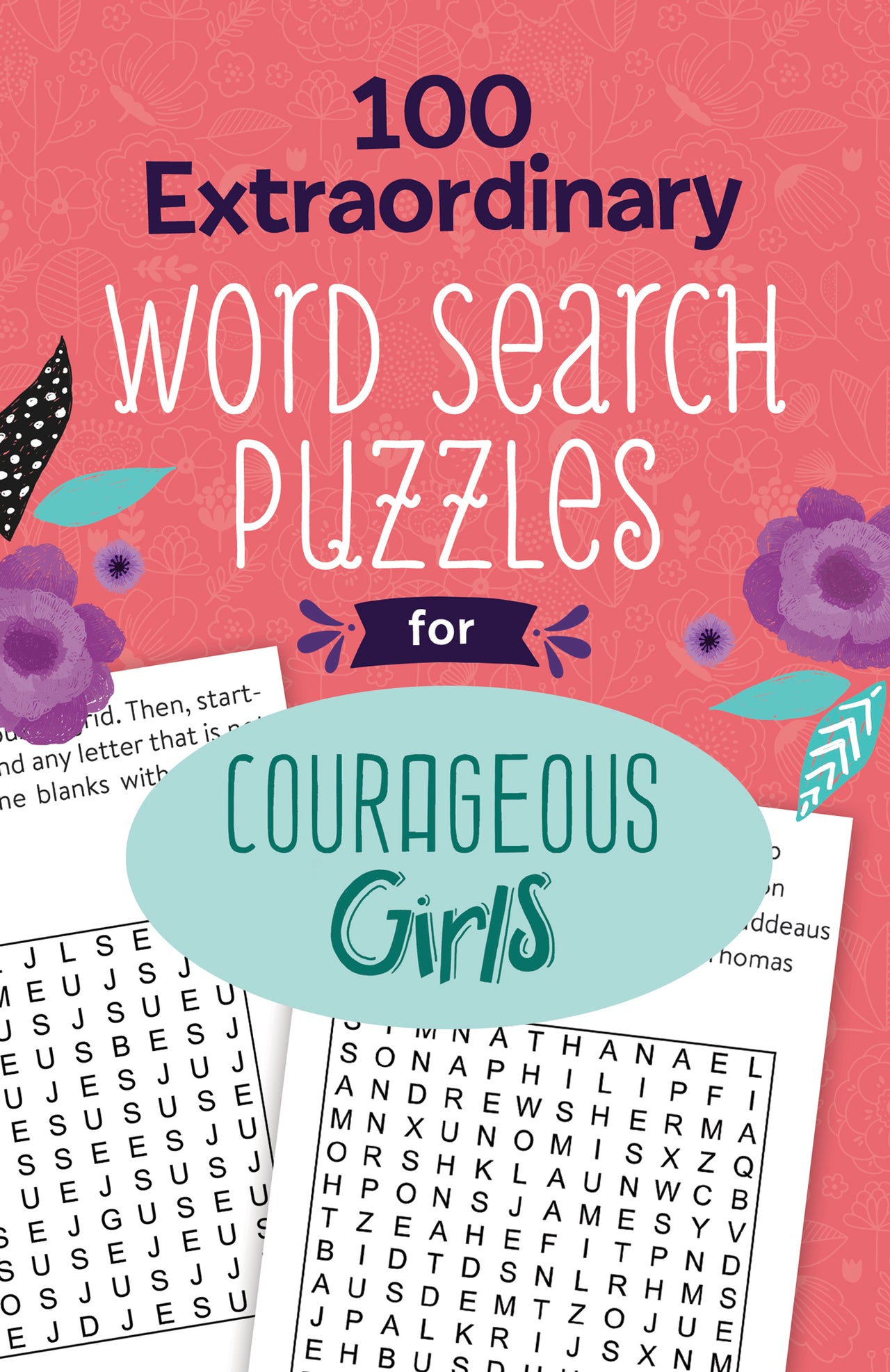 100 Extraordinary Word Search Puzzles for Courageous Girls - Mercantile Mountain
