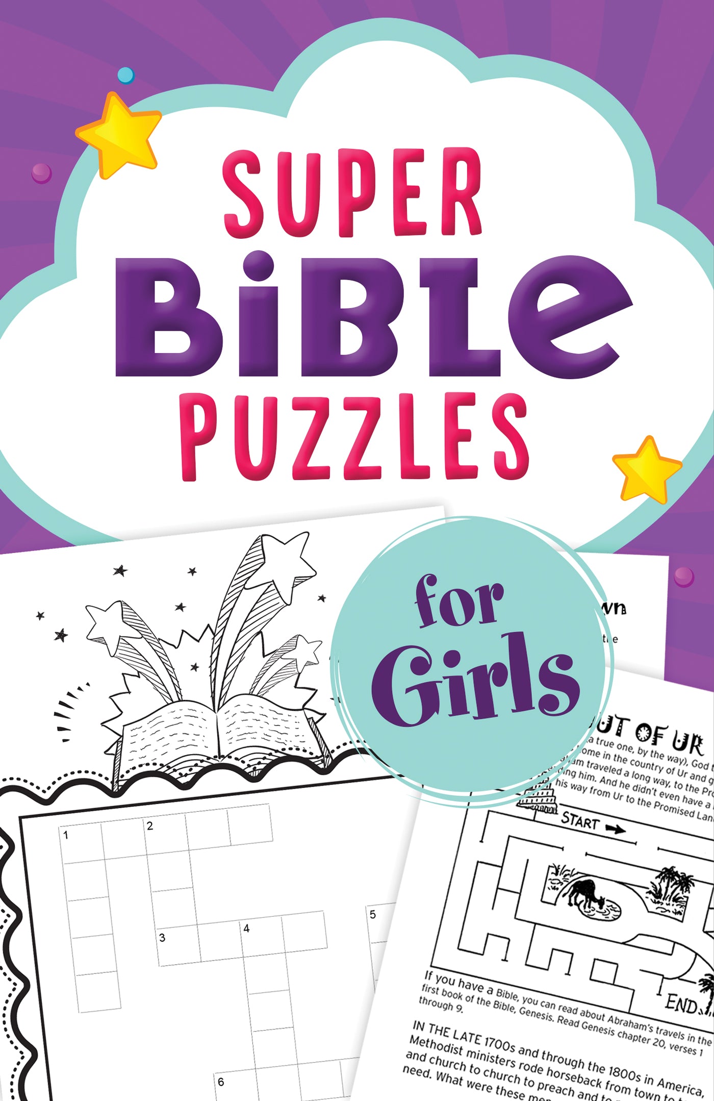 Super Bible Puzzles for Girls - Mercantile Mountain