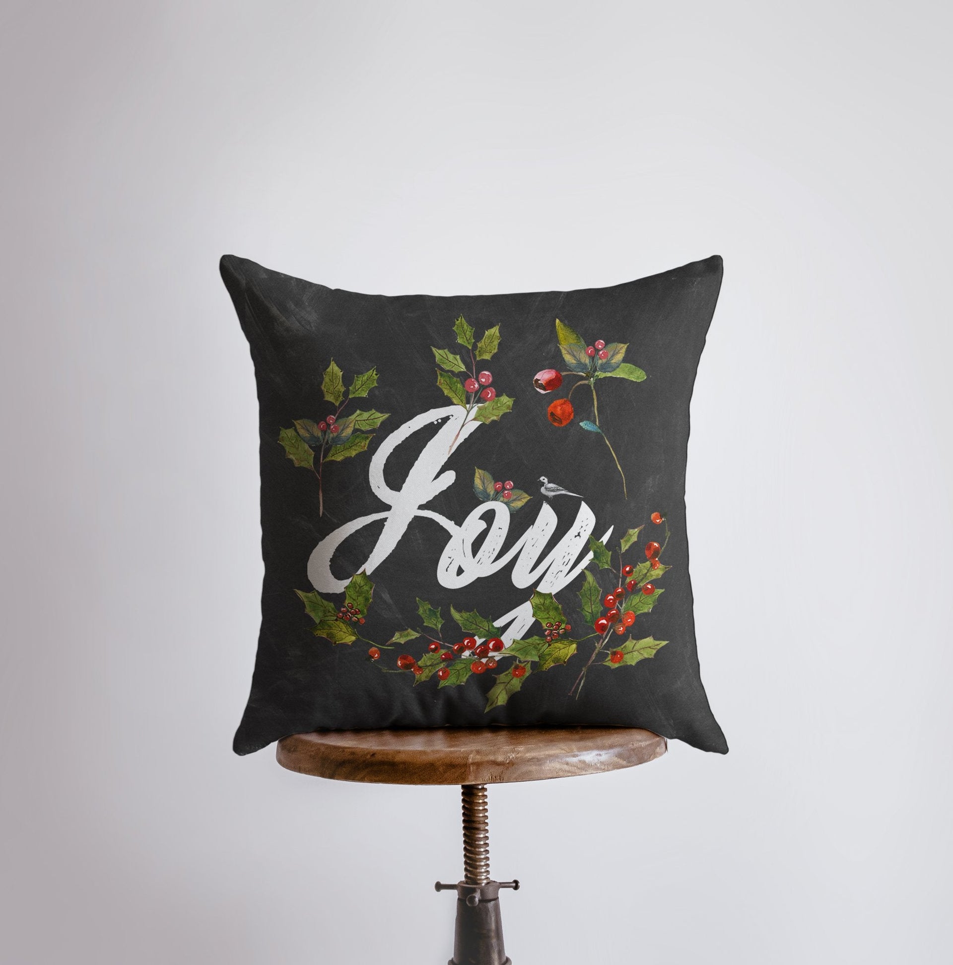 Joy Pillow Case | Throw Pillow | Joy Pillow | Home Decor | Christmas - Mercantile Mountain