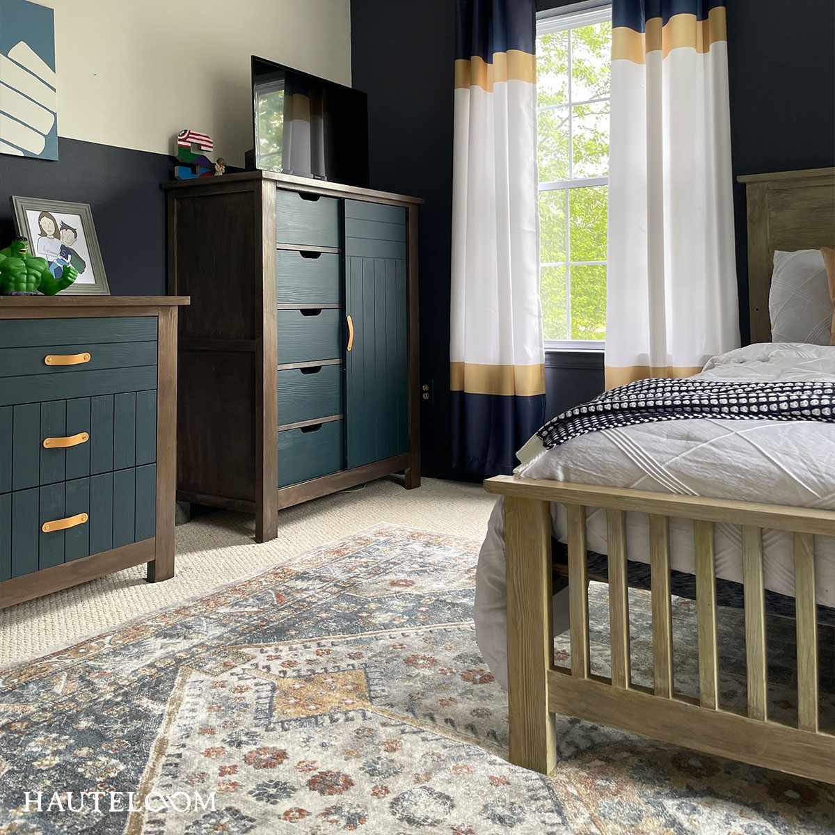 Afya Washable Area Rug - Mercantile Mountain