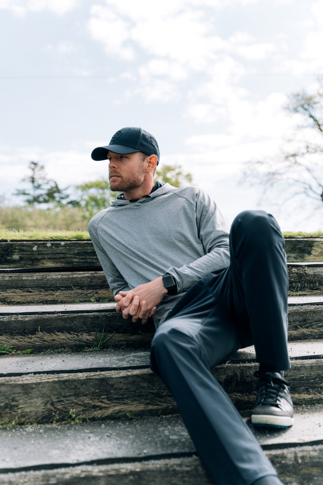 Men Loop Hoodie - Mercantile Mountain