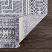Alya Charcoal Textured Area Rug - Mercantile Mountain