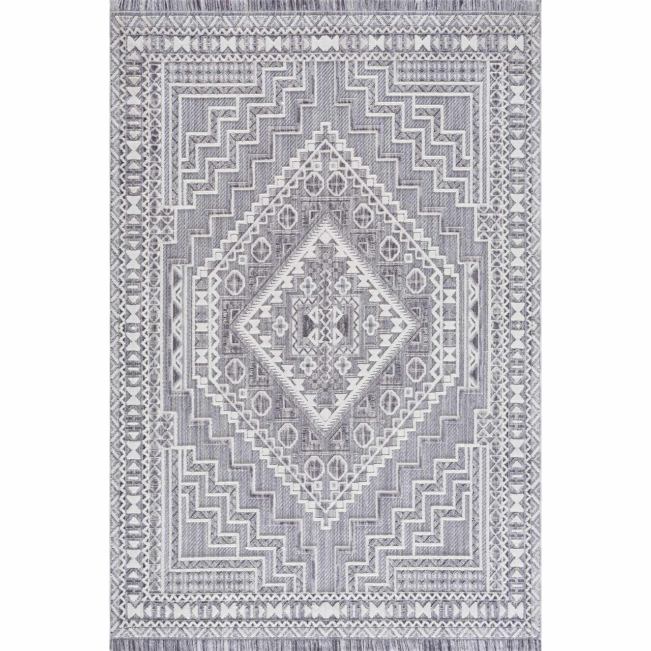 Alya Charcoal Textured Area Rug - Mercantile Mountain