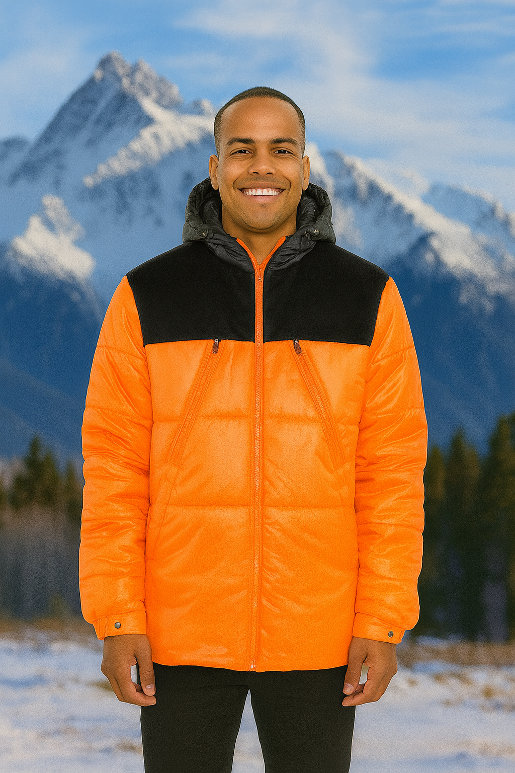 MENS PADDED BUFFLE PUFFER JACKET - Mercantile Mountain