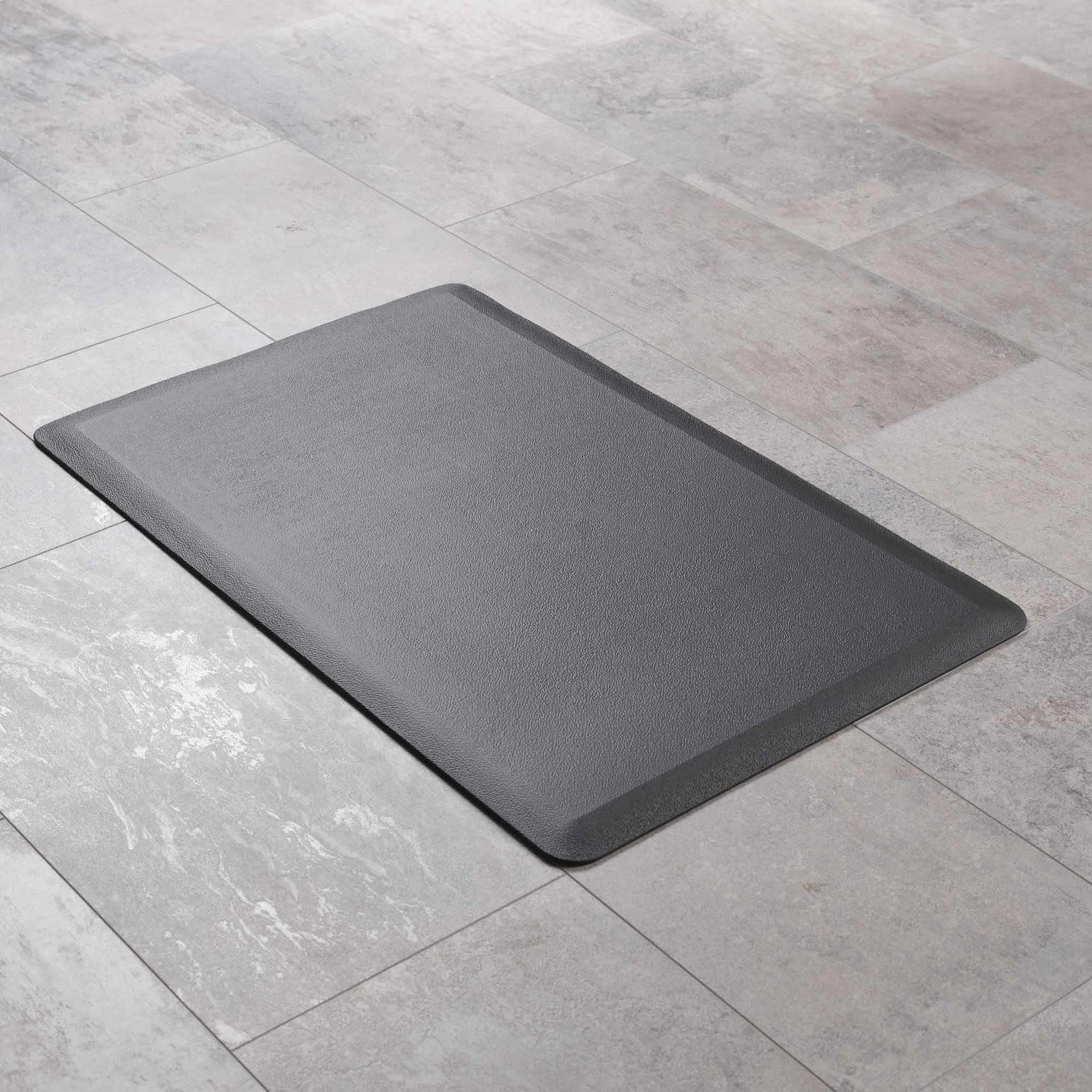 Anti-Fatigue Kitchen Mat, Black - Mercantile Mountain
