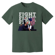 Trump Fight USA Made Garment-Dyed T-Shirt - Mercantile Mountain