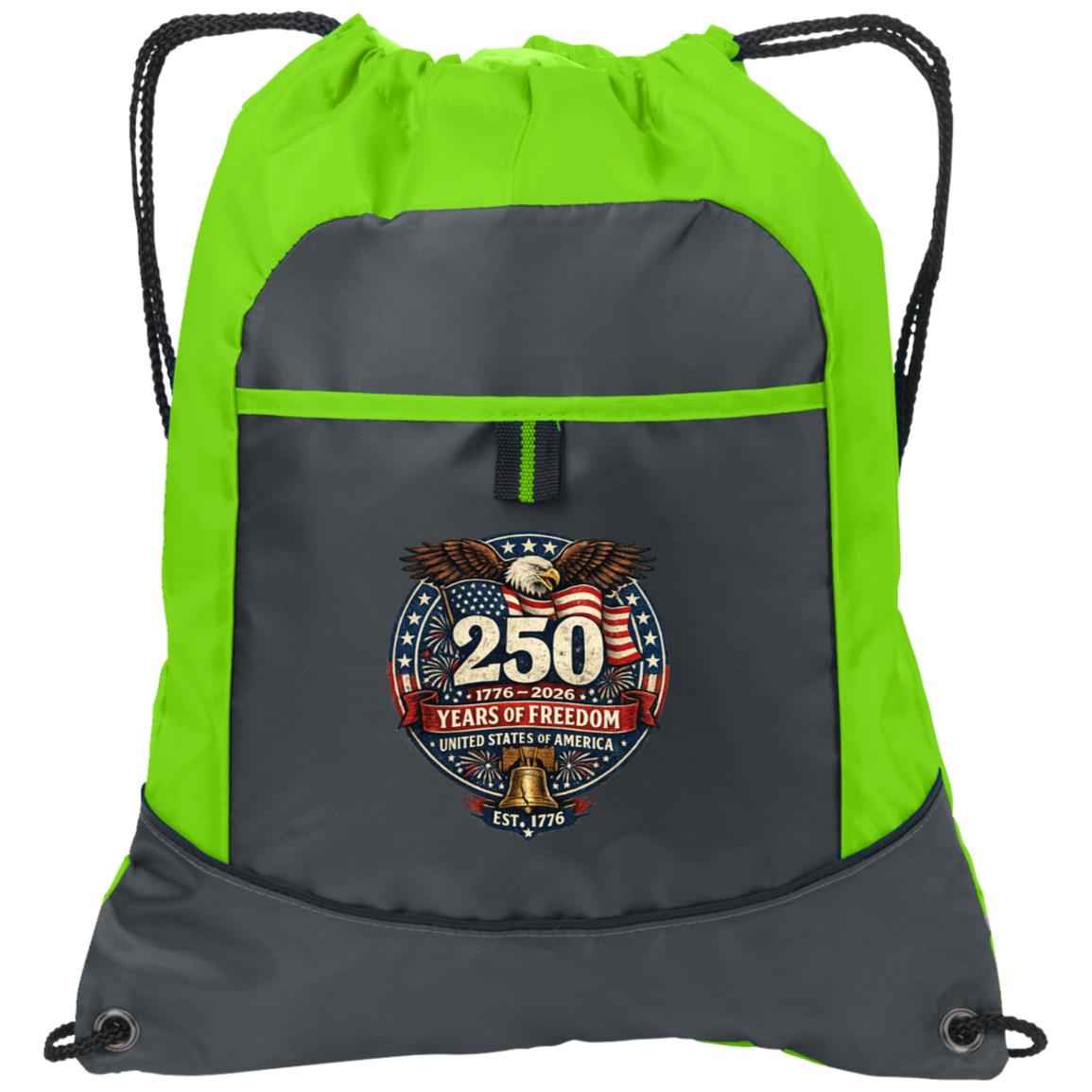 Port Authority Pocket Cinch Pack Patriotic 250 Years of Freedom - Bell