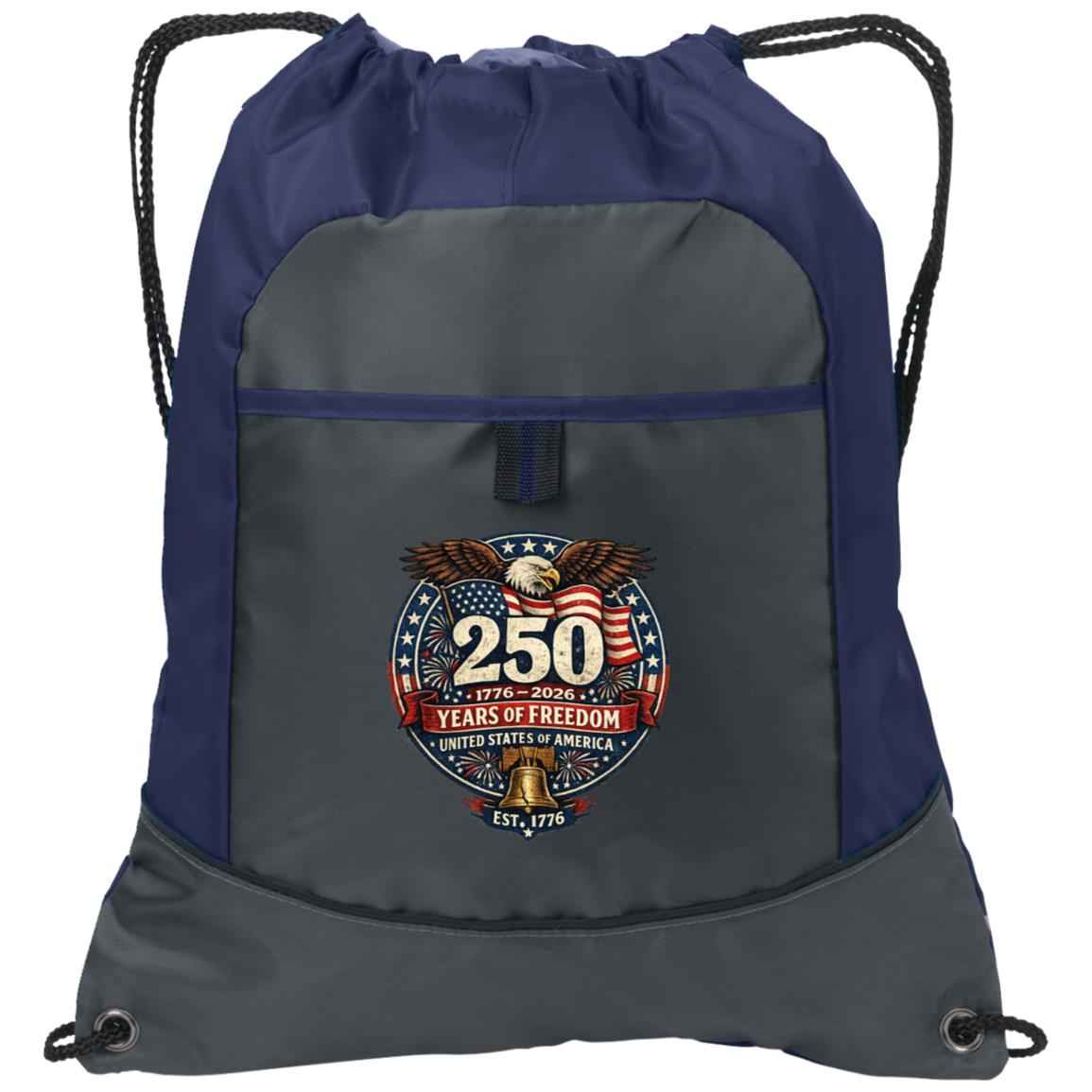 Port Authority Pocket Cinch Pack Patriotic 250 Years of Freedom - Bell