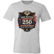 Vintage T-Shirt One Nation Under God Patriotic Freedom