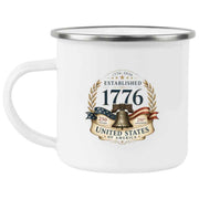 Enamel Camping Mug Premium Americana 1776