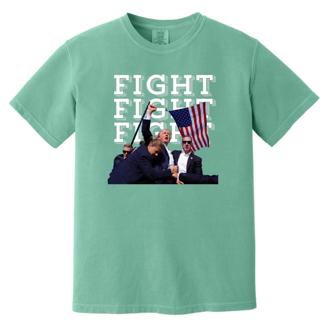 Trump Fight USA Made Garment-Dyed T-Shirt - Mercantile Mountain