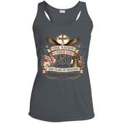 Ladies Performance Racerback Tank One Nation Under God