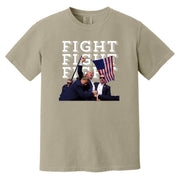 Trump Fight USA Made Garment-Dyed T-Shirt - Mercantile Mountain