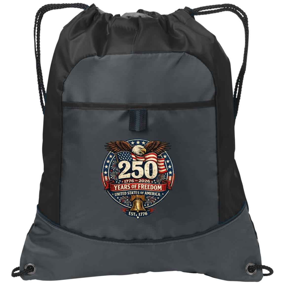 Port Authority Pocket Cinch Pack Patriotic 250 Years of Freedom - Bell