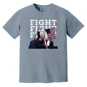 Trump Fight USA Made Garment-Dyed T-Shirt - Mercantile Mountain