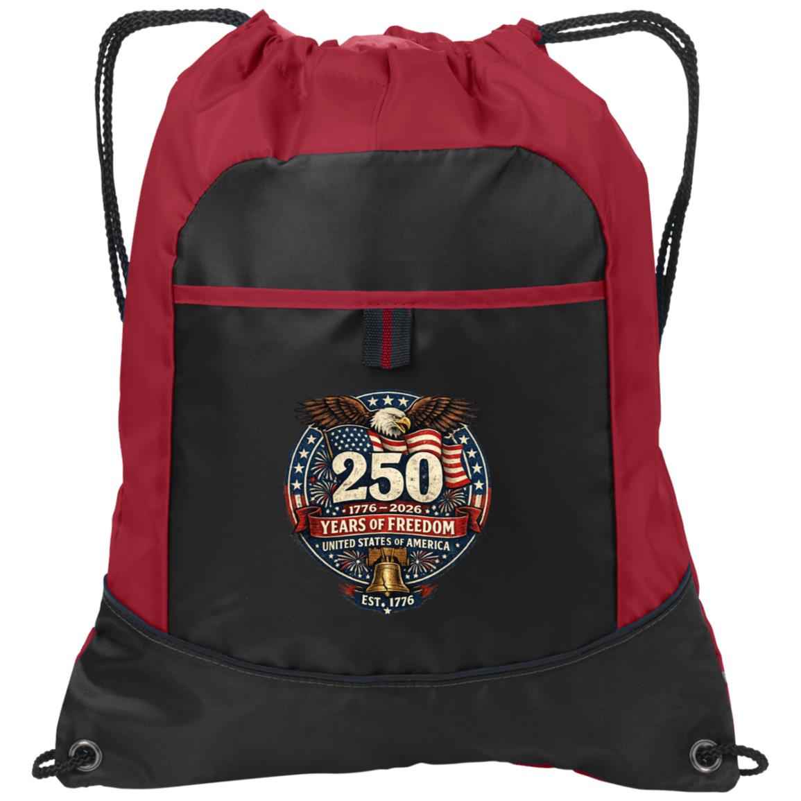 Port Authority Pocket Cinch Pack Patriotic 250 Years of Freedom - Bell
