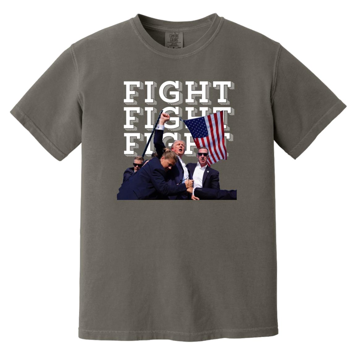 Trump Fight USA Made Garment-Dyed T-Shirt - Mercantile Mountain
