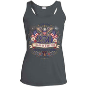 Ladies Performance Racerback Tank 250 Years of Freedom