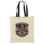 Cotton Tote One Nation Under God — 250 Years of Freedom - Bell