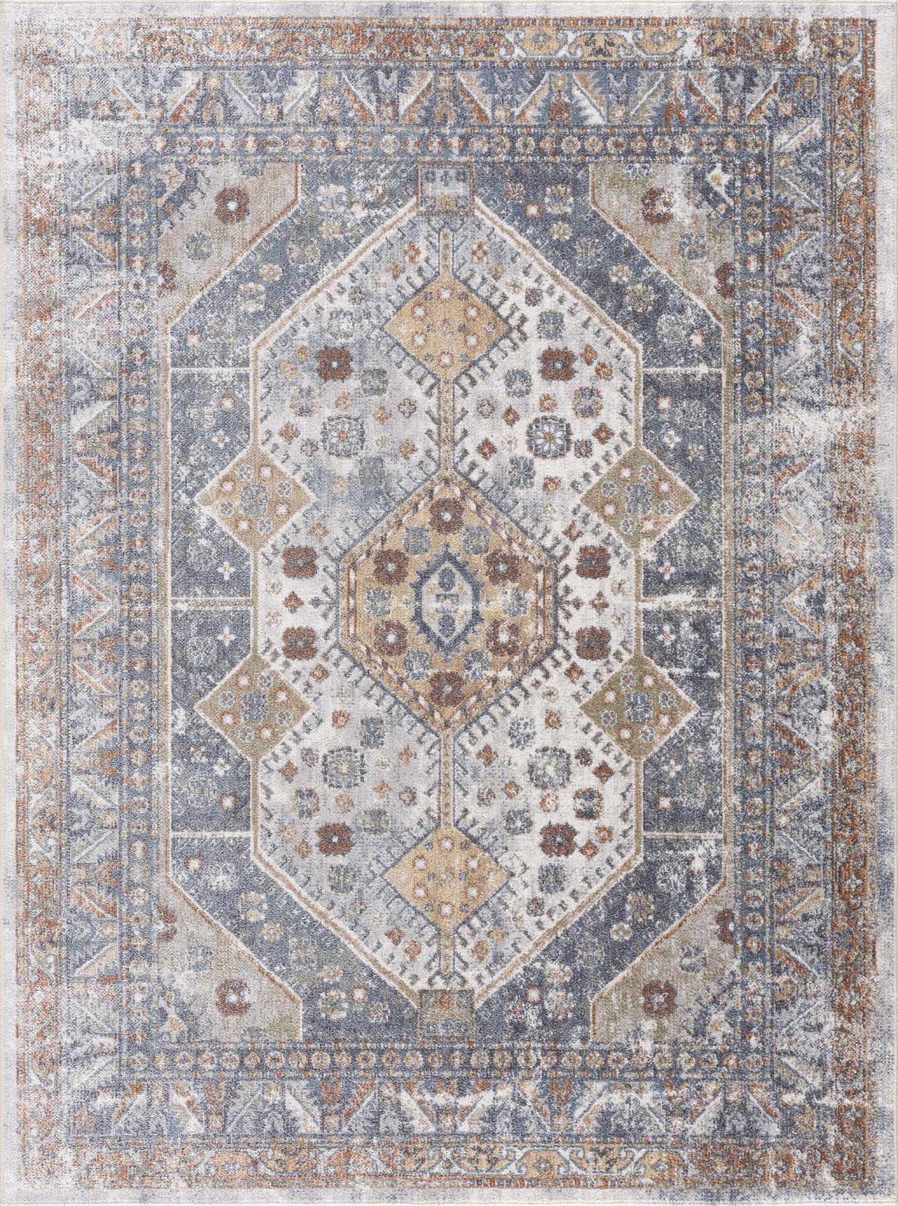 Afya Washable Area Rug - Mercantile Mountain