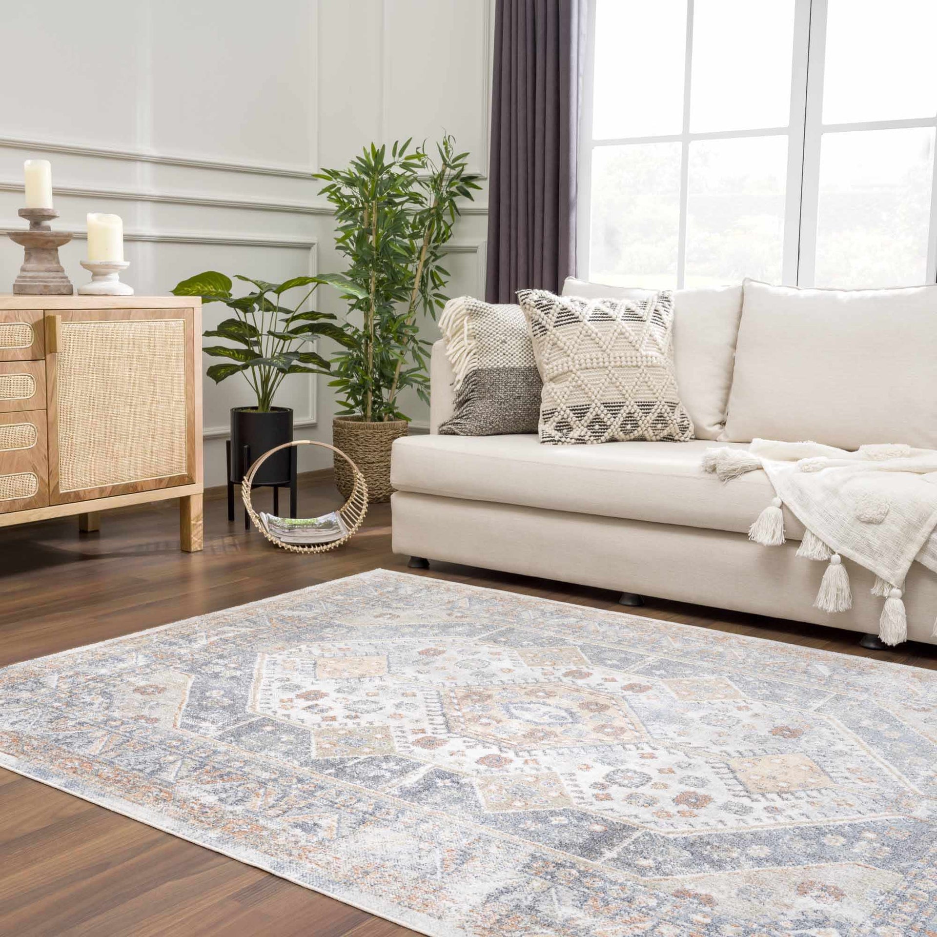 Afya Washable Area Rug - Mercantile Mountain