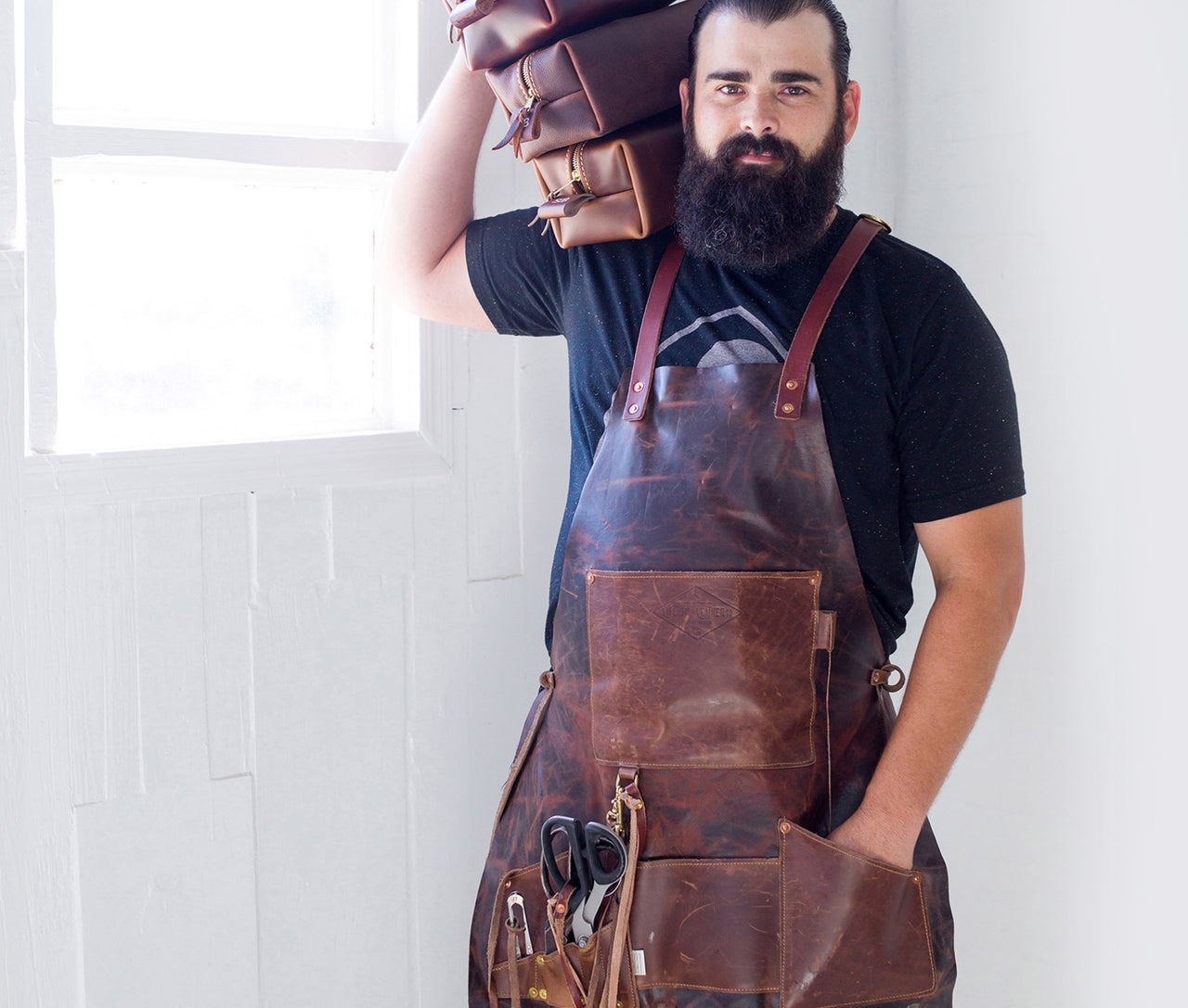 Leather Apron - Mercantile Mountain