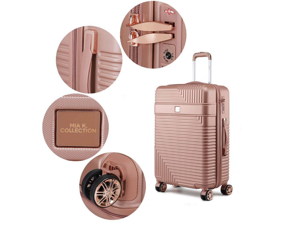 Mykonos Luggage Set-Extra Large and Large - 2 pieces - Mercantile Mountain