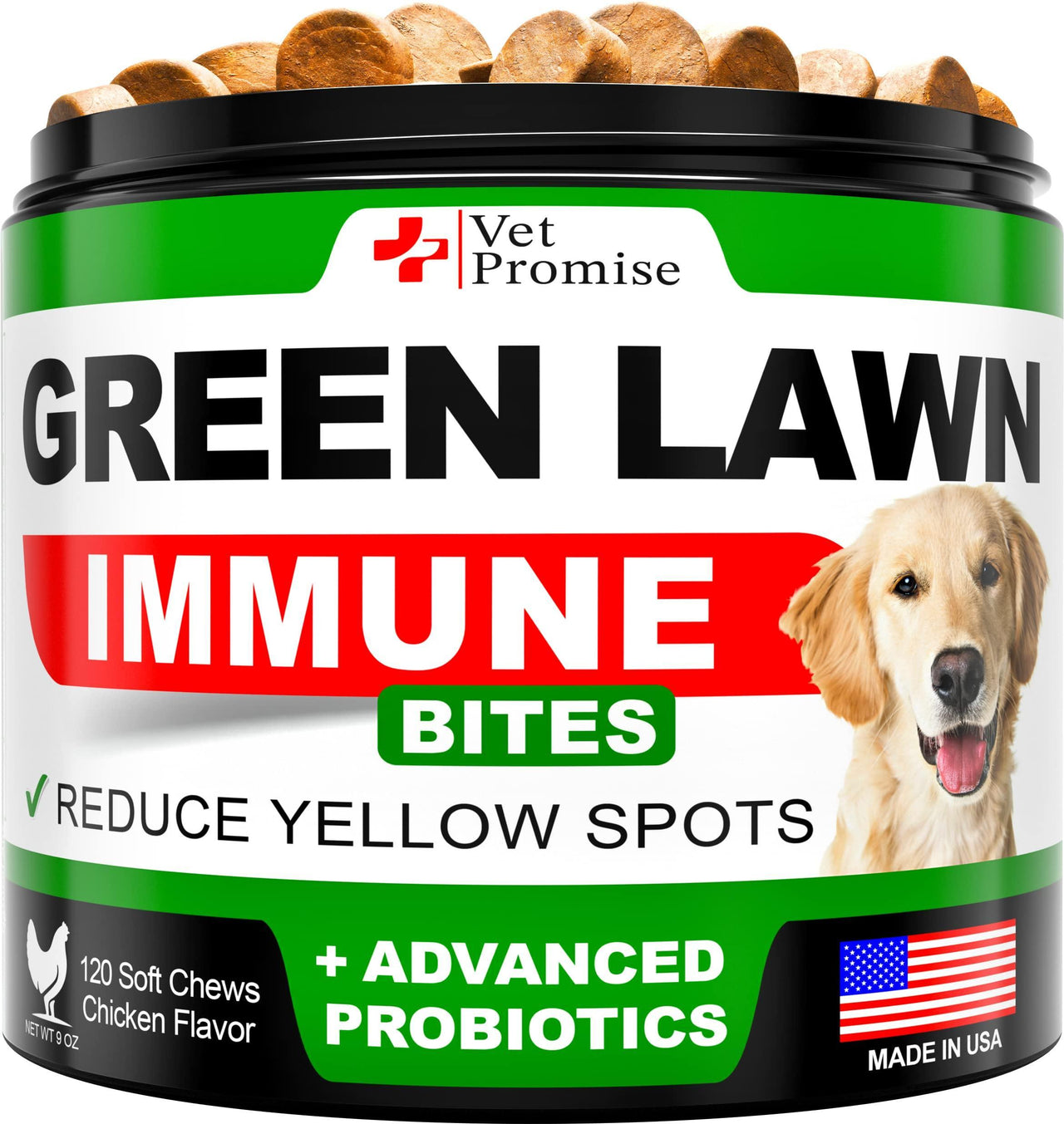 Grass Burn Spot Chews for Dogs   Dog Urine Neutralizer for Lawn   120 - Mercantile Mountain
