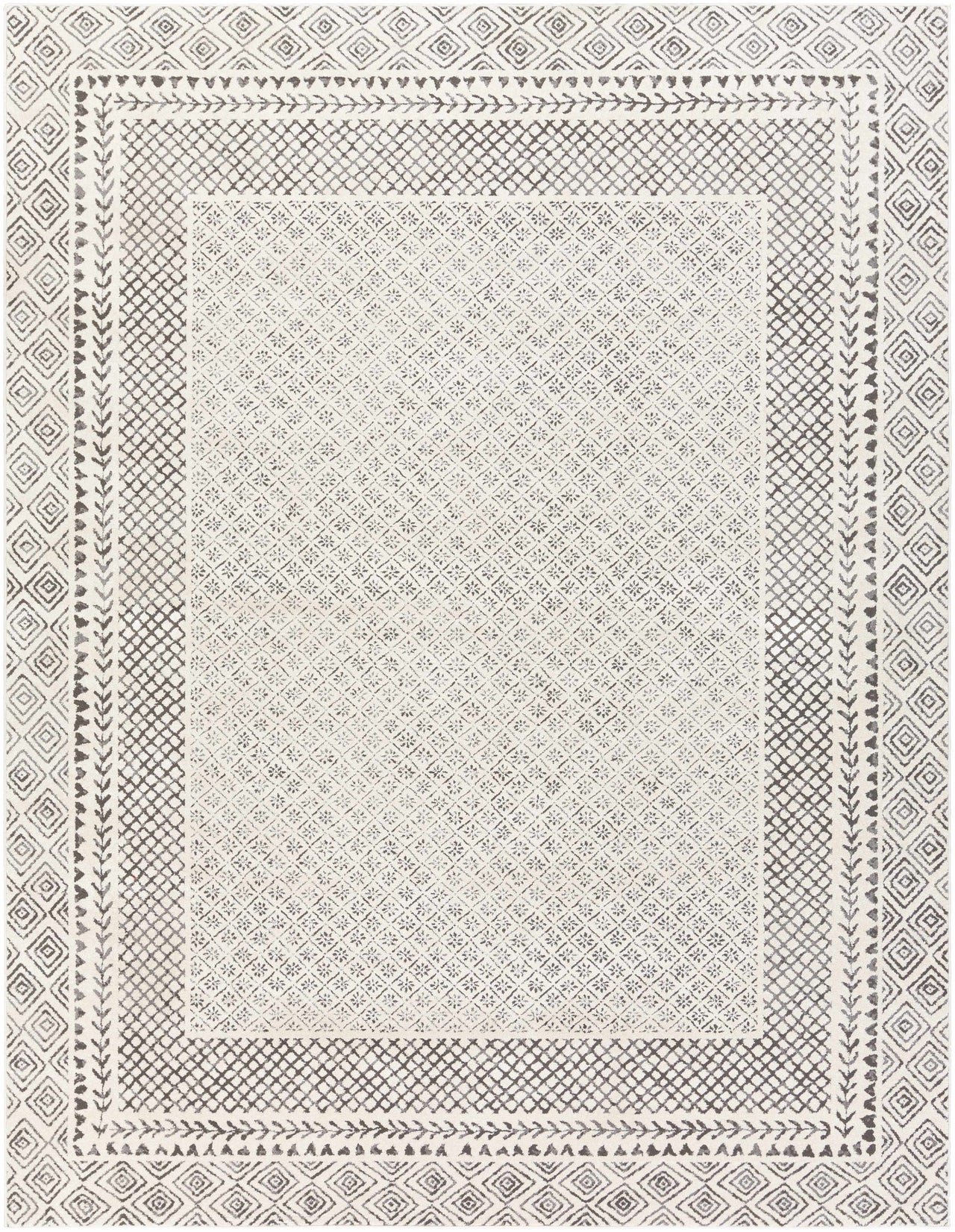 Burdette Soft Neutral Rug - Mercantile Mountain