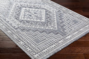 Alya Charcoal Textured Area Rug - Mercantile Mountain