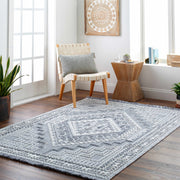 Alya Charcoal Textured Area Rug - Mercantile Mountain