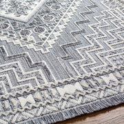 Alya Charcoal Textured Area Rug - Mercantile Mountain