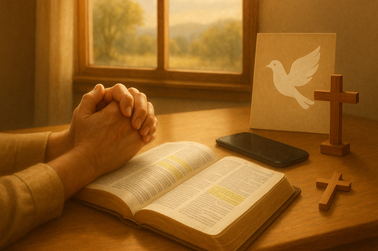 Christian chaplain spiritual support service