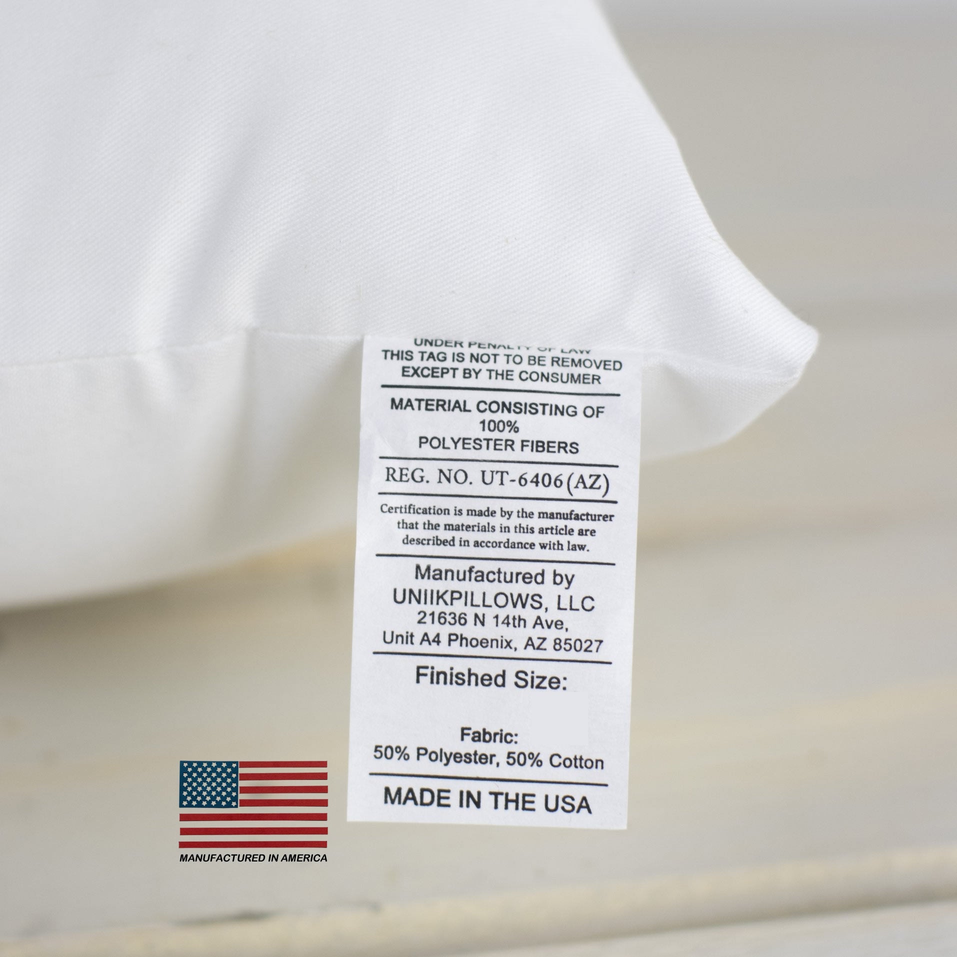 12x12 | Indoor Outdoor Hypoallergenic Polyester Pillow Insert | - Mercantile Mountain