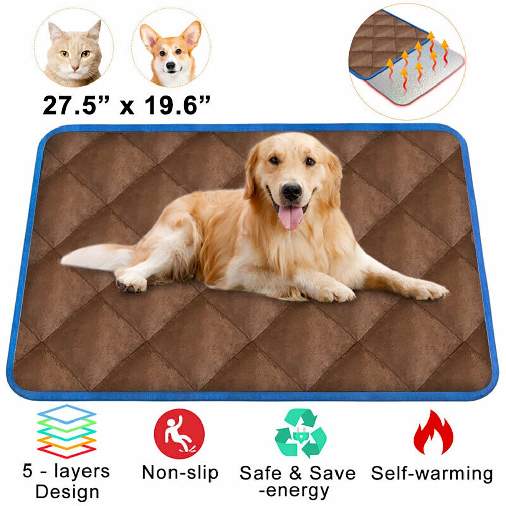 Self Heating Thermal Mattress Bed for Dogs and Cats - Mercantile Mountain